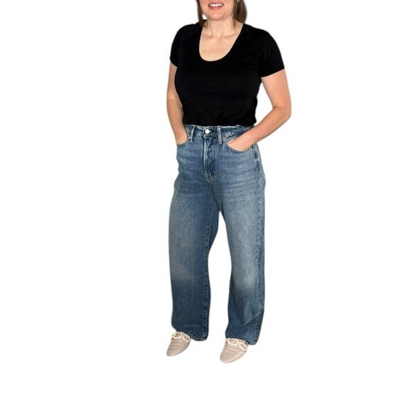 BUCK MASON Jet Set Jean Ridge Twill 11 Oz Cotton Bootcut Denim Jeans Women's 27 - Picture 11 of 11